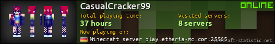 CasualCracker99 userbar 560x90