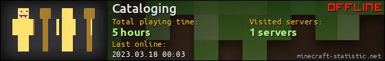 Cataloging userbar 560x90