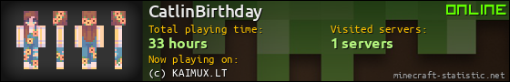 CatlinBirthday userbar 560x90