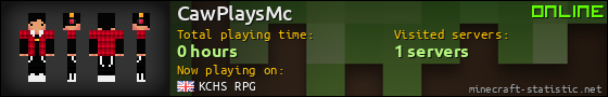 CawPlaysMc userbar 560x90