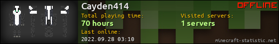 Cayden414 userbar 560x90