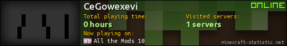 CeGowexevi userbar 560x90