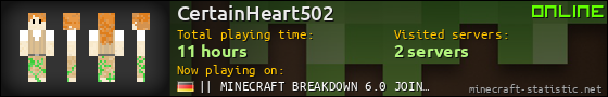 CertainHeart502 userbar 560x90