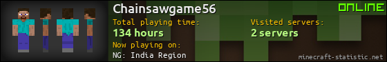 Chainsawgame56 userbar 560x90