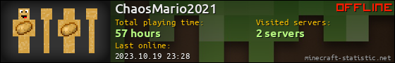 ChaosMario2021 userbar 560x90