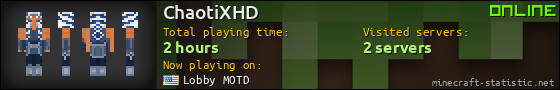 ChaotiXHD userbar 560x90