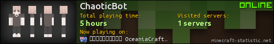 ChaoticBot userbar 560x90