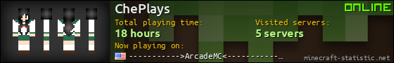 ChePlays userbar 560x90