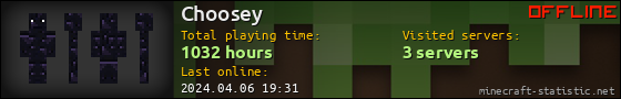 Choosey userbar 560x90
