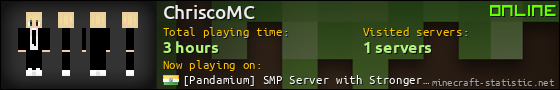 ChriscoMC userbar 560x90