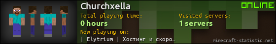 Churchxella userbar 560x90