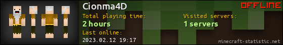 Cionma4D userbar 560x90