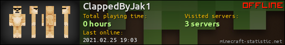 ClappedByJak1 userbar 560x90