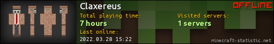 Claxereus userbar 560x90