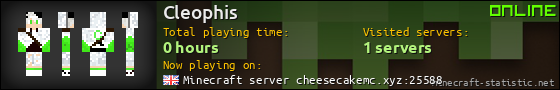 Cleophis userbar 560x90