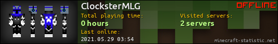 ClocksterMLG userbar 560x90