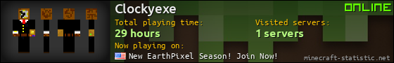 Clockyexe userbar 560x90