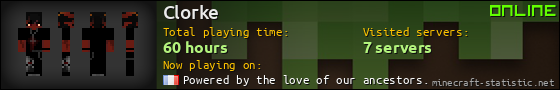 Clorke userbar 560x90