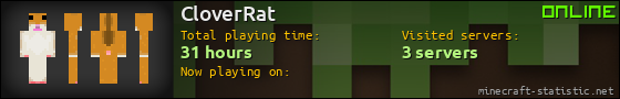 CloverRat userbar 560x90