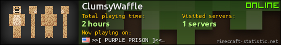 ClumsyWaffle userbar 560x90