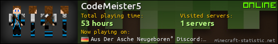 CodeMeister5 userbar 560x90