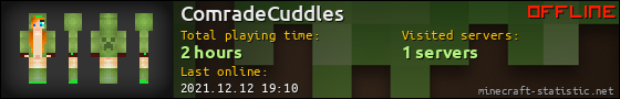 ComradeCuddles userbar 560x90