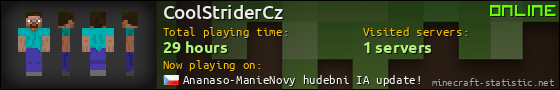 CoolStriderCz userbar 560x90