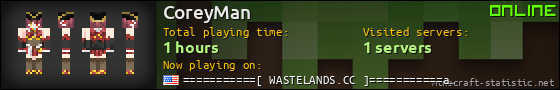 CoreyMan userbar 560x90