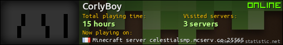 CorlyBoy userbar 560x90