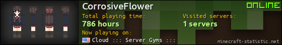 CorrosiveFlower userbar 560x90