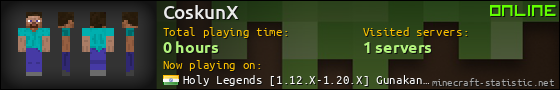 CoskunX userbar 560x90