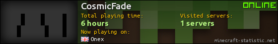 CosmicFade userbar 560x90