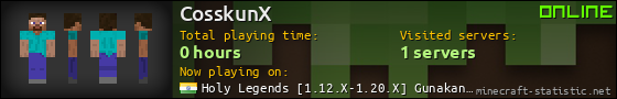 CosskunX userbar 560x90