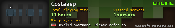 Costaaep userbar 560x90