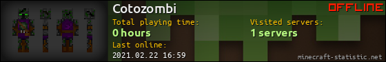 Cotozombi userbar 560x90