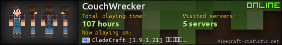 CouchWrecker userbar 560x90