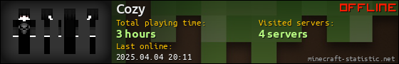 Cozy userbar 560x90