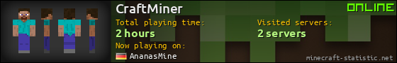 CraftMiner userbar 560x90