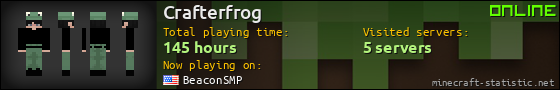 Crafterfrog userbar 560x90