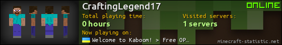 CraftingLegend17 userbar 560x90