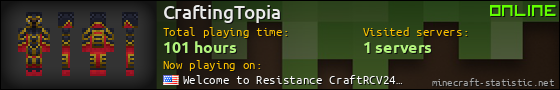 CraftingTopia userbar 560x90