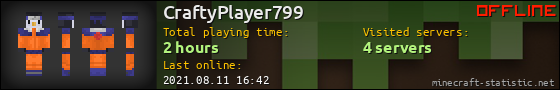 CraftyPlayer799 userbar 560x90