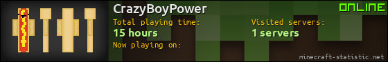 CrazyBoyPower userbar 560x90