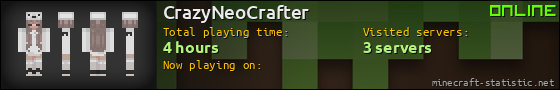 CrazyNeoCrafter userbar 560x90