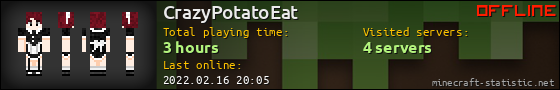 CrazyPotatoEat userbar 560x90