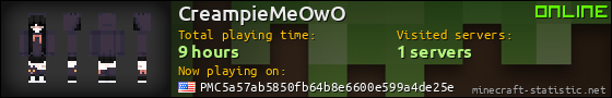 CreampieMeOwO userbar 560x90