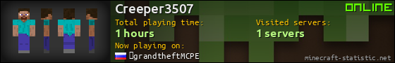 Creeper3507 userbar 560x90