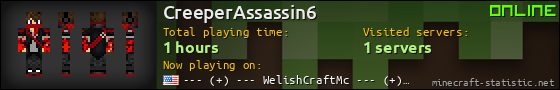 CreeperAssassin6 userbar 560x90