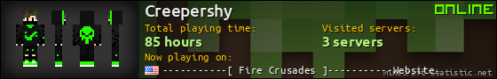 Creepershy userbar 560x90