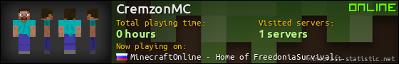 CremzonMC userbar 560x90